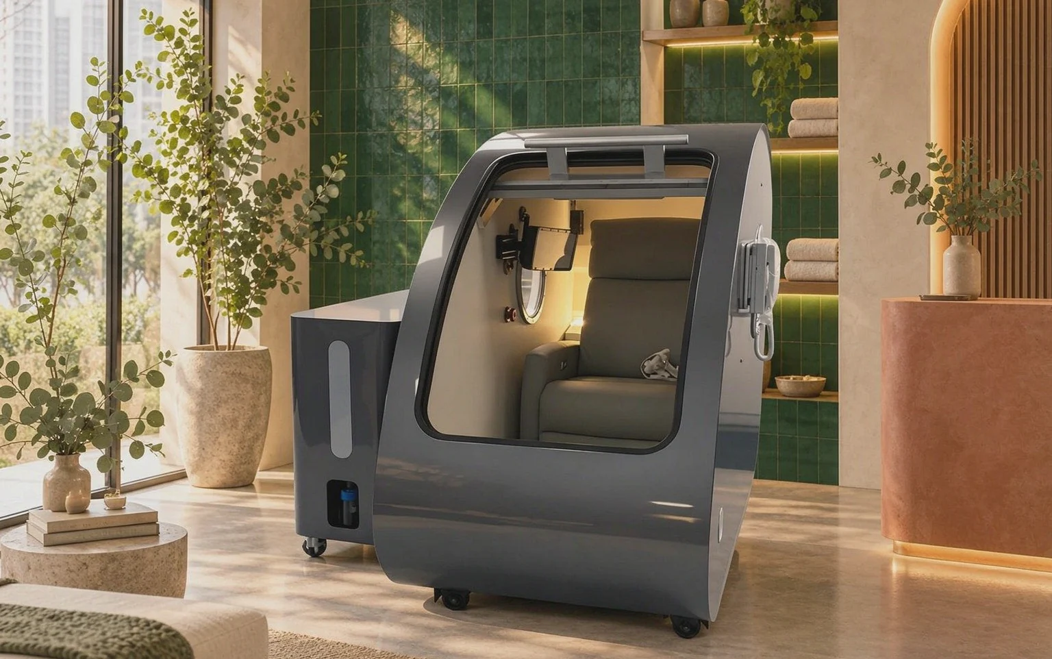 Wellness facility in Italy planning a hyperbaric chamber installation